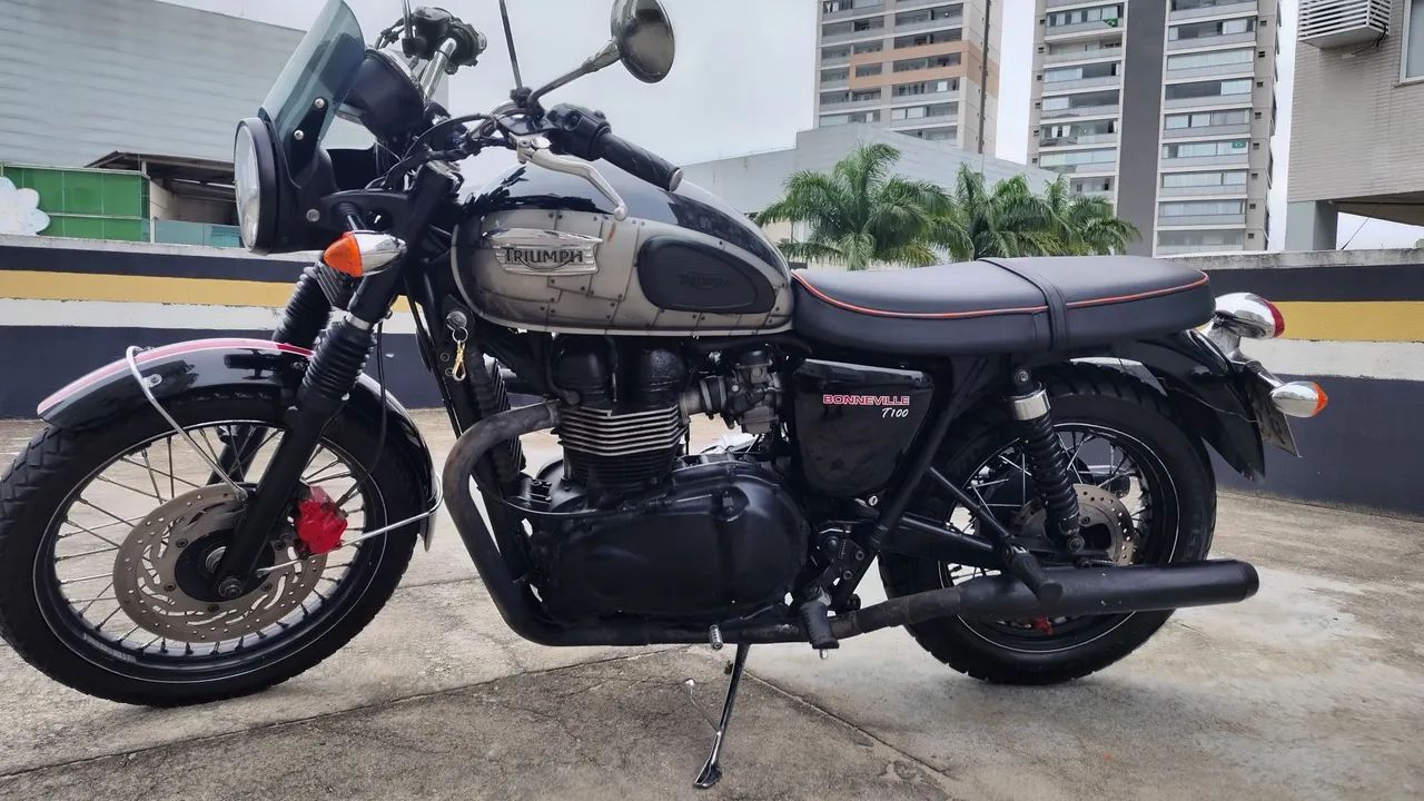 Triumph Boneville T100 Customizada 2014 - Foto 2