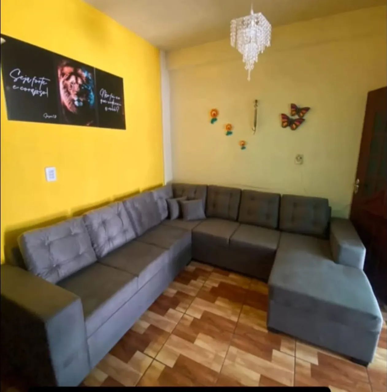Sofás de canto muito lindos muito conforto pra sua sala - Foto 4
