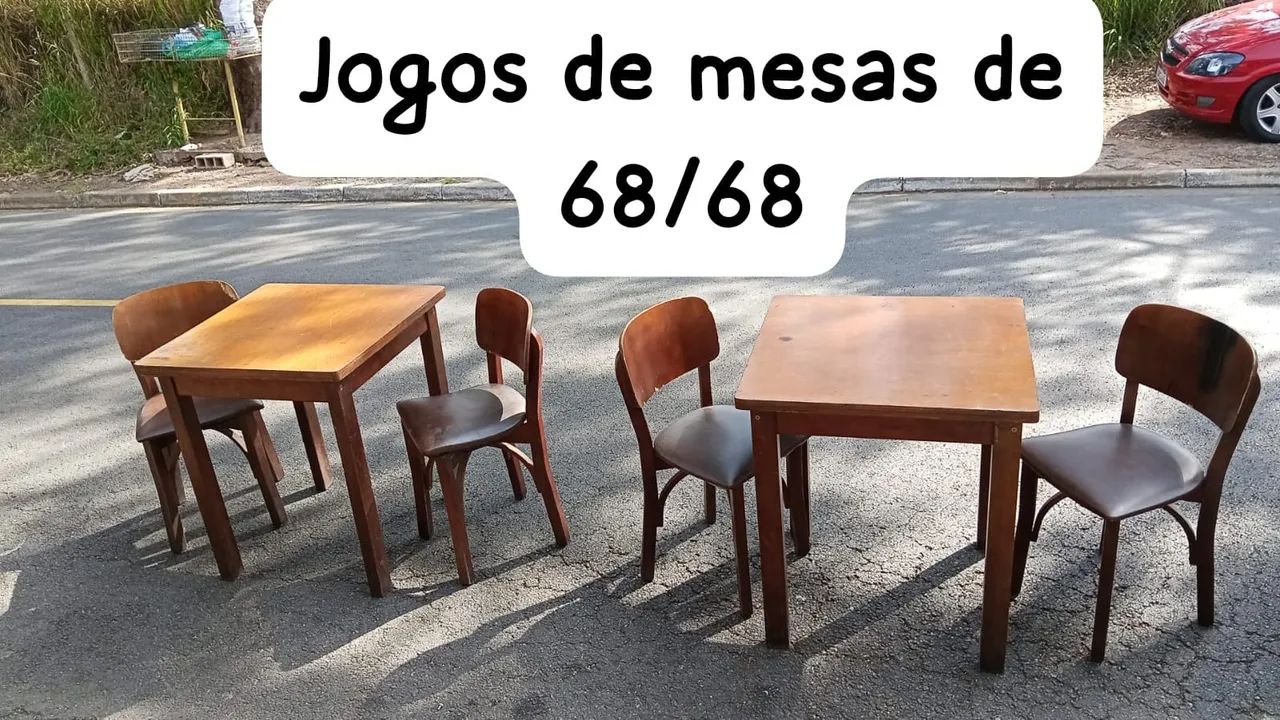 Jogos de mesas e cadeiras para restaurante  - Foto 2