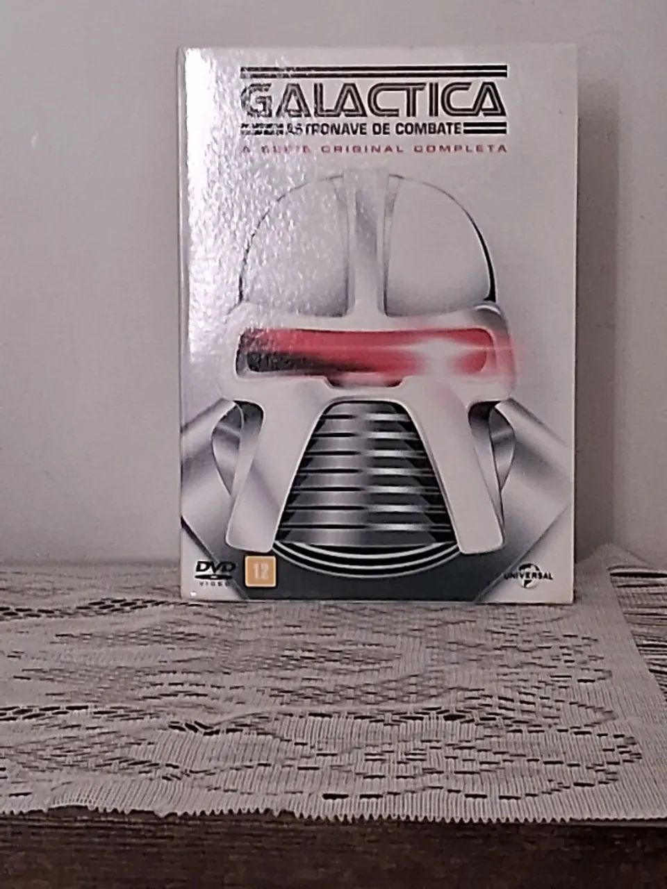 BOX DVD GALATICA ASTRONAVE DE COMBATE A SERIE ORIGINAL COMPLETA