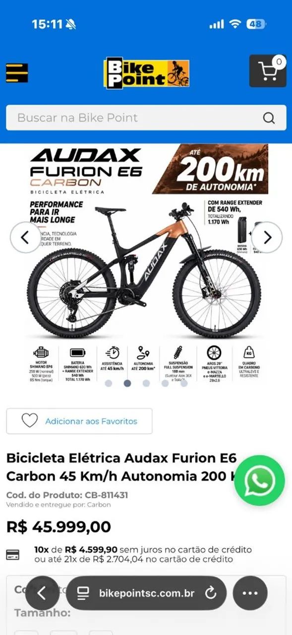 Bicicleta Furion e6 aro 29  - Foto 2