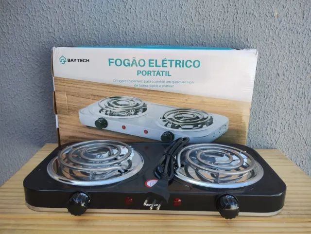 Fogão Elétrico Portátil 2 Bocas