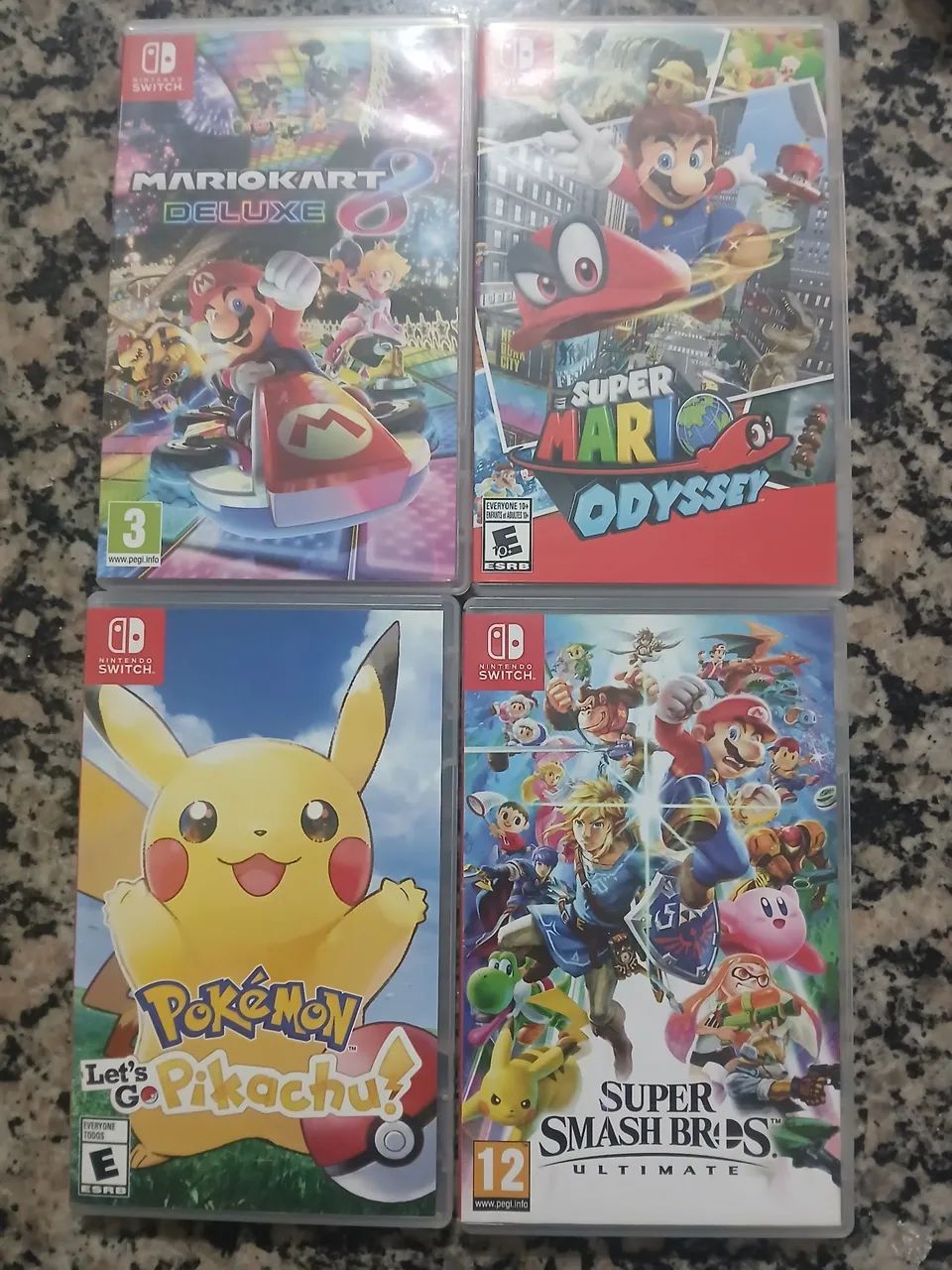 Lote jogos switch original