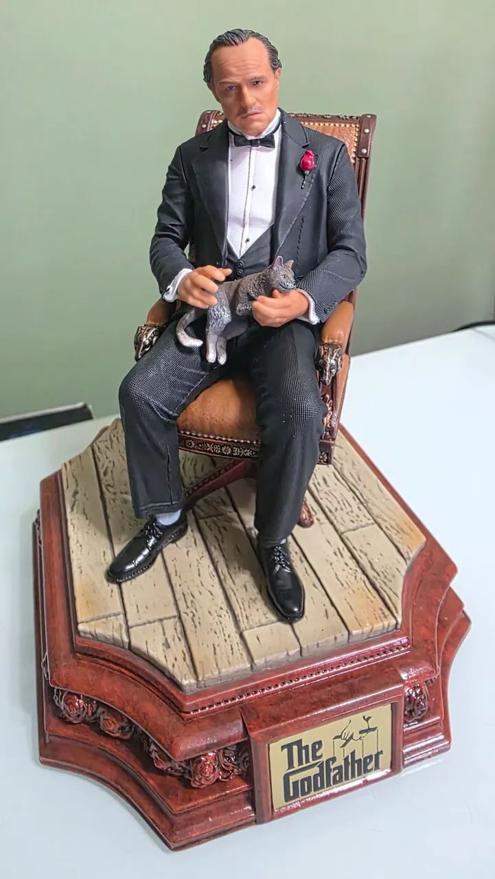 Don Vito Corleone "O Poderoso Chefão" Iron Studios  - Foto 3
