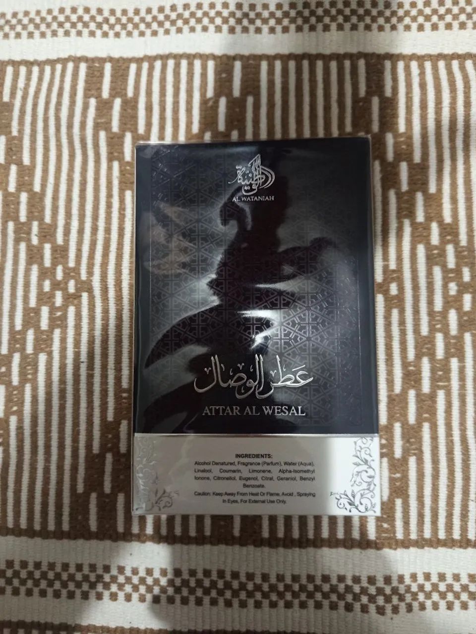 Árabe masculino perfume attar al wesal