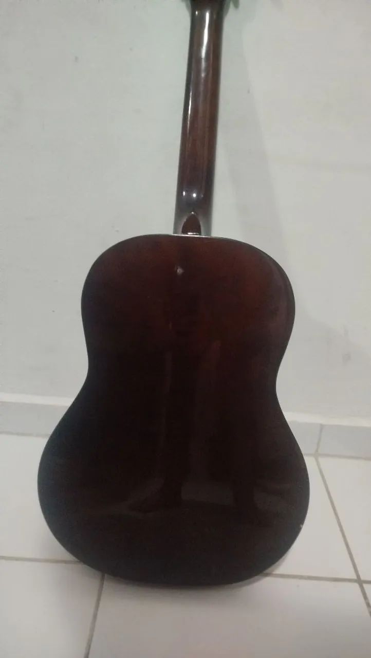 Violão Vogga Clássico Nylon Sunburst + Suporte | Funcionando Perfeitamente - Foto 3