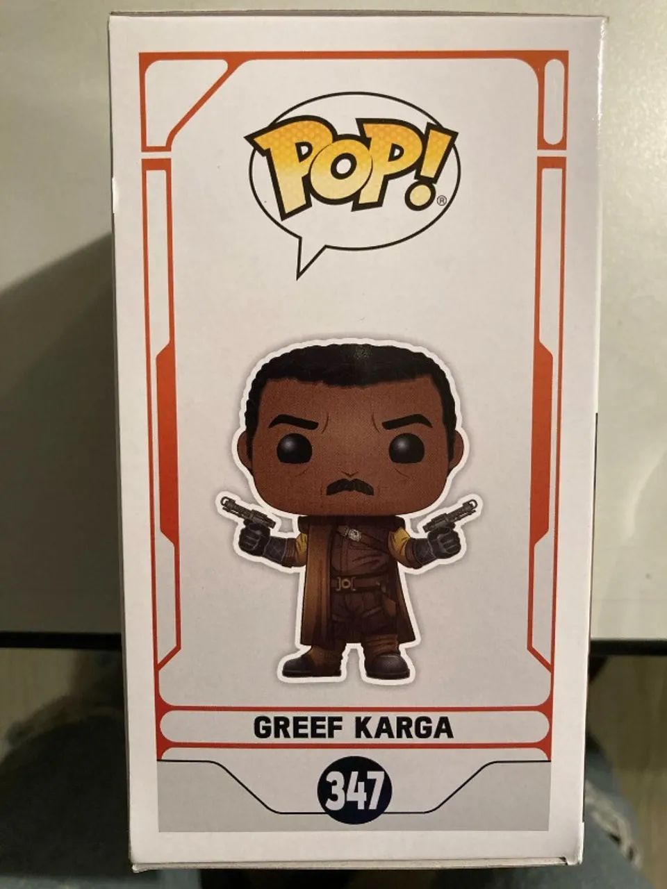 Funko Pop Disney Stae Wars Greef Karga 347 - Foto 3