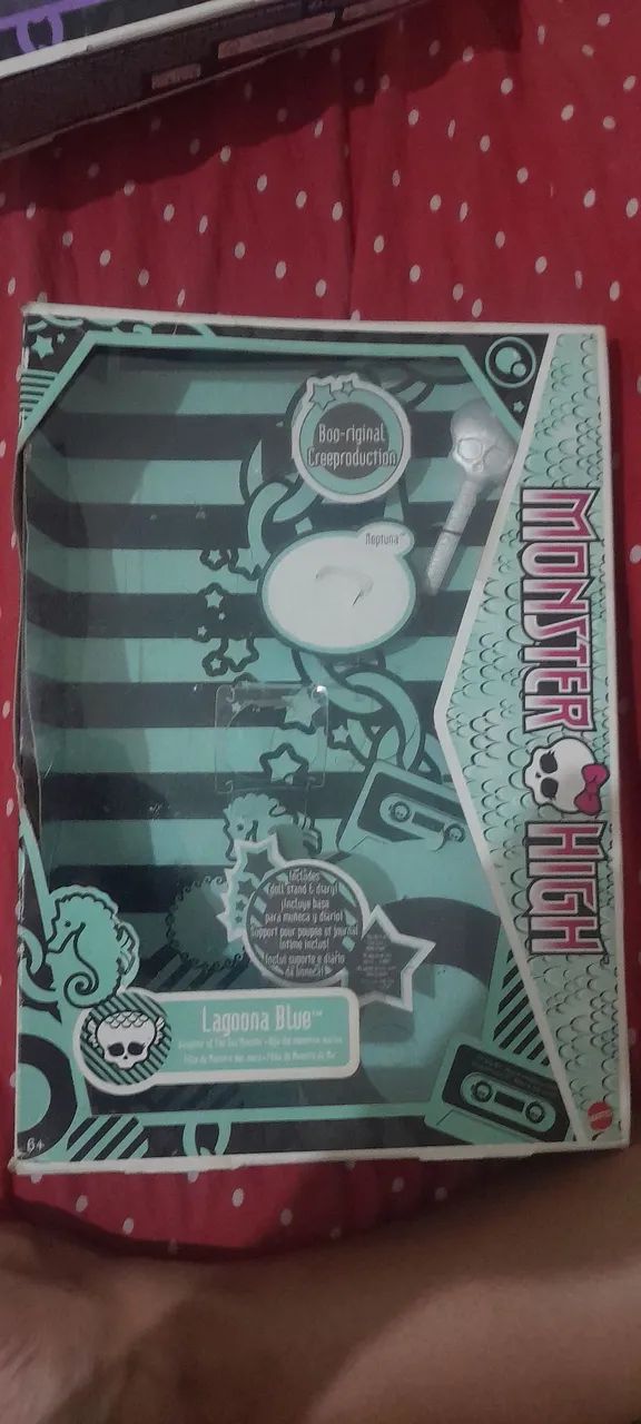 Caixa Vazia Monster High Lagoona Blue Creeproduction - Foto 3