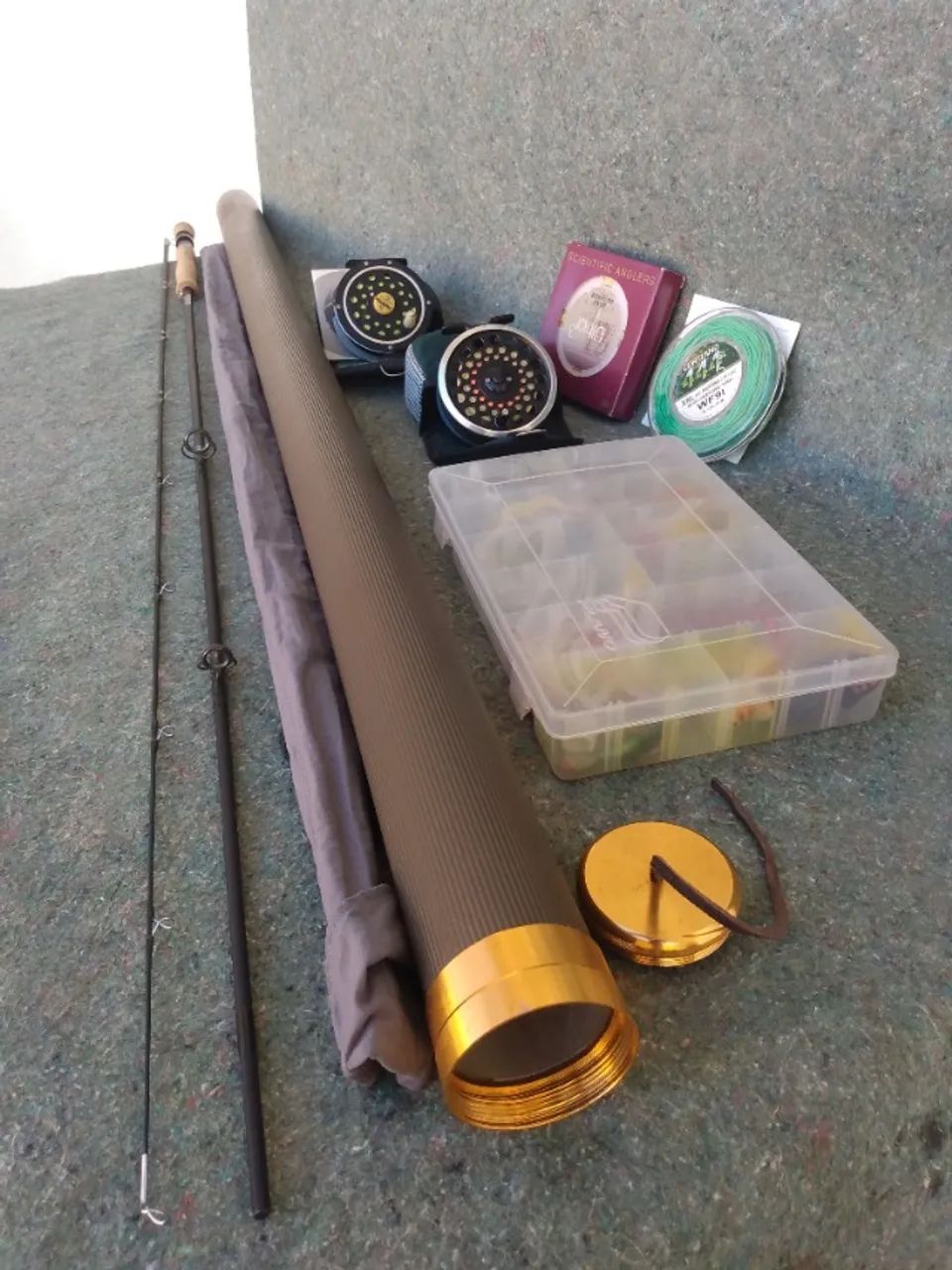 Kits de pesca com Fly, Paragon e Cairnton
