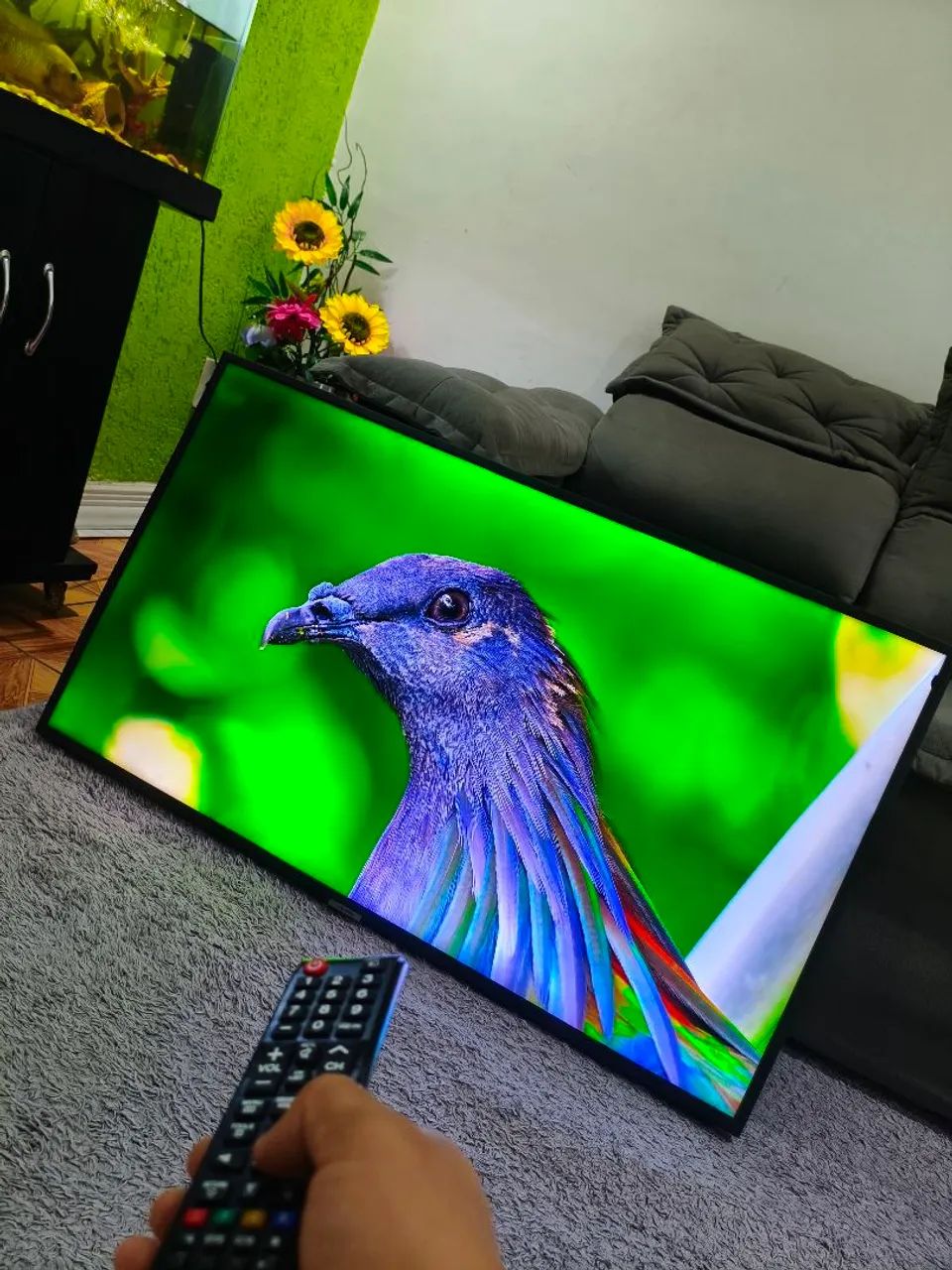 SMART TV 4K SAMSUNG 43 POLEGADAS TOP PERFEITA 3 BARATA R$999. - Foto 2