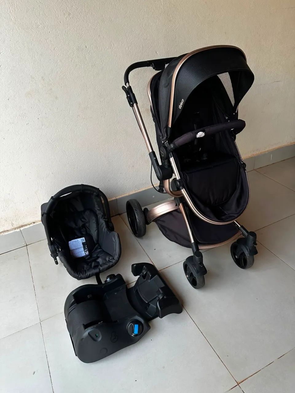 Carrinho Moisés 3 em 1 Vulkan 360 NOVINHO - Foto 2