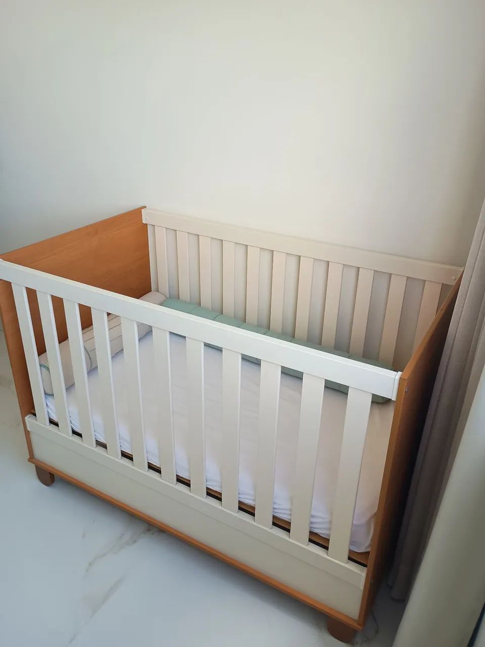 Berço Matic com conversão para mini cama -  R$ 400 - Foto 3