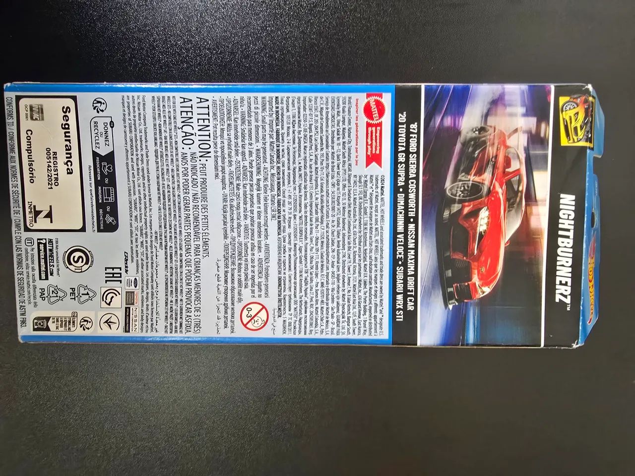 Hot Wheels 5 pack Nightburnerz lacrado - Foto 2