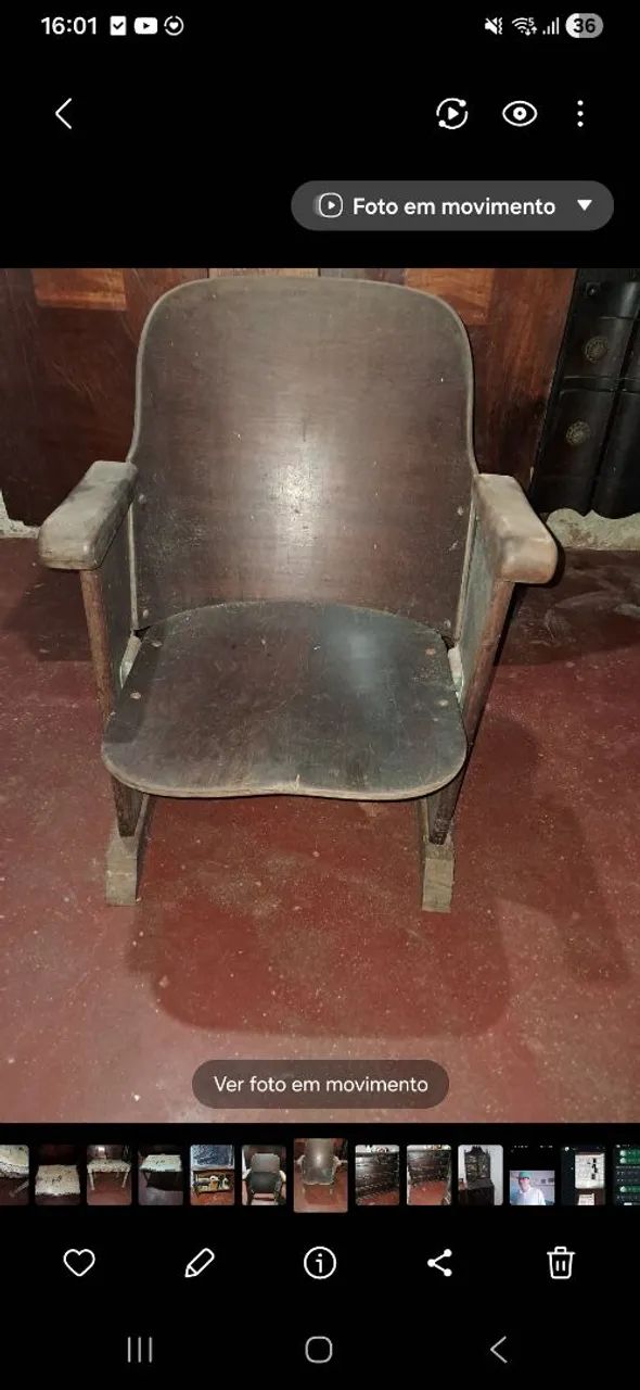Cinema Chair (Antique)