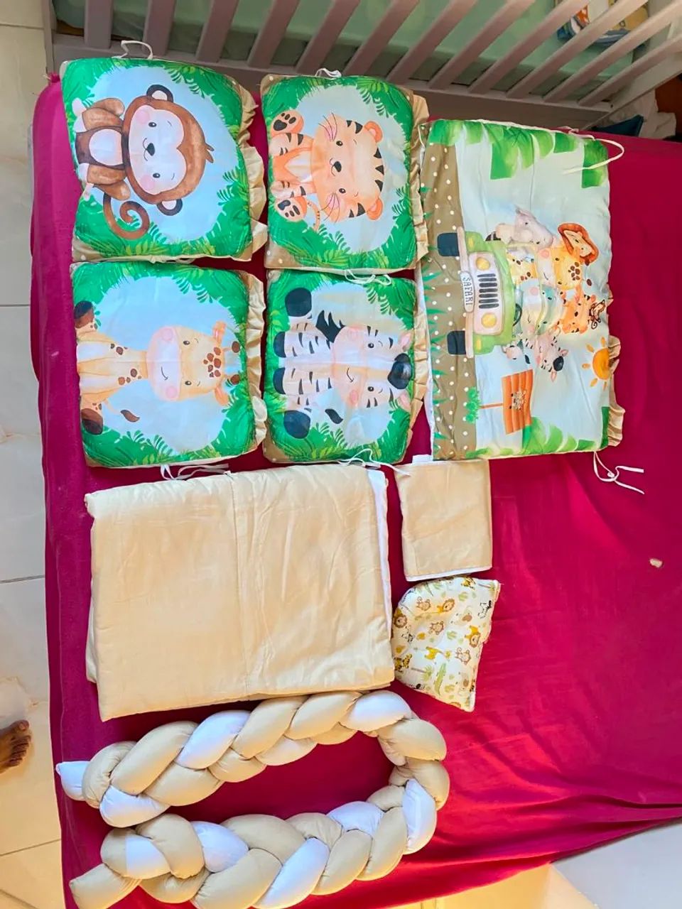 Conjunto de berço safári  - Foto 2