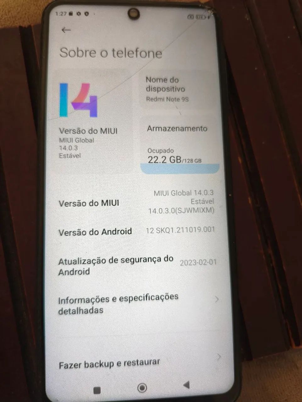 Celular POCO 9S 