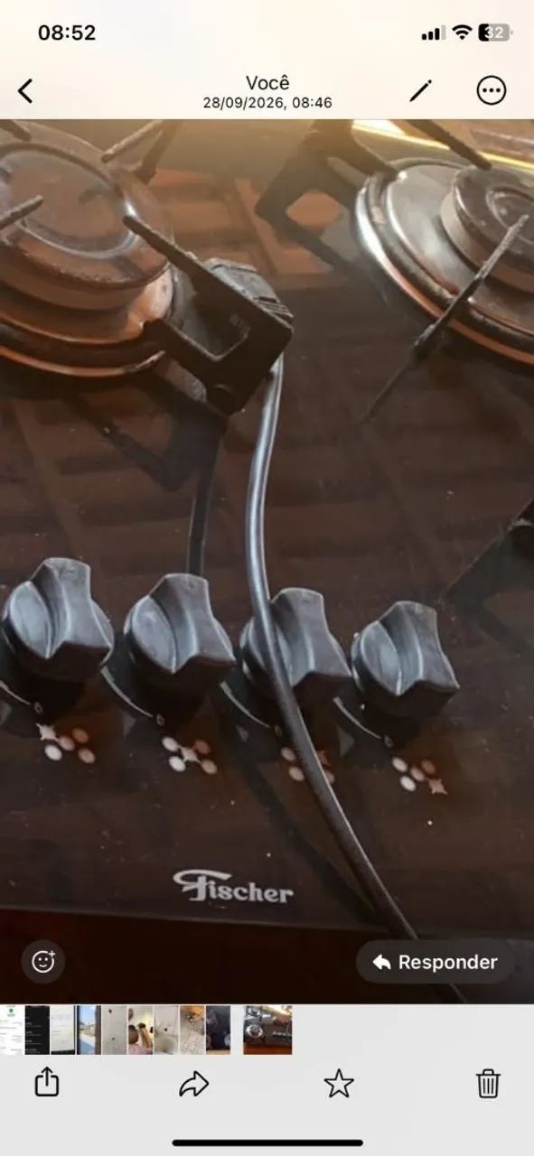 Fogão. Cooktop 