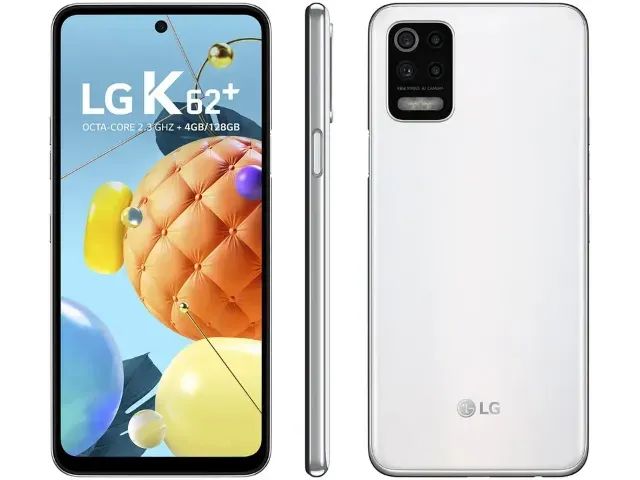 LG K62+ 128GB Branco NOVO - Foto 4