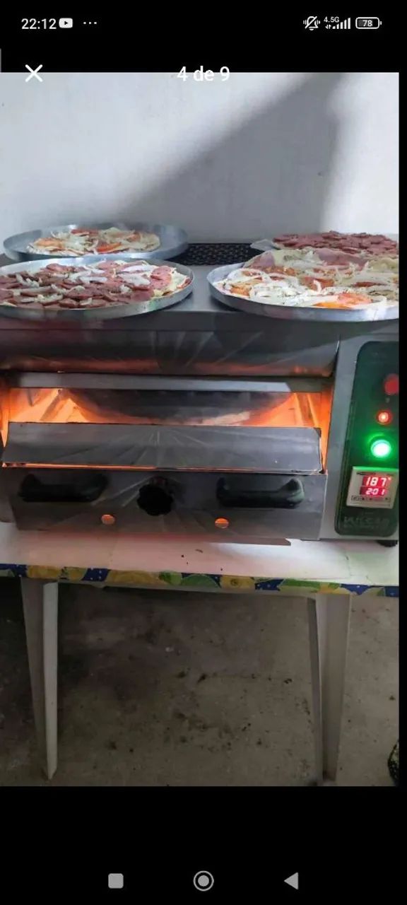 Fono vulcão para pizza  - Foto 3