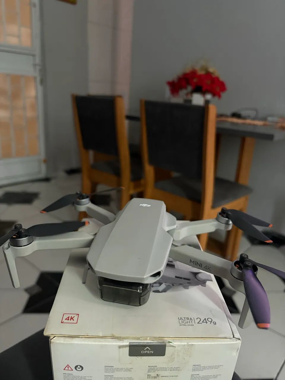 Drone DJI Mini 4K com Câmera 4K - Foto 5