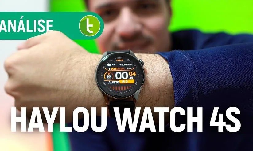 Smartwatch haylou watch 4s preto