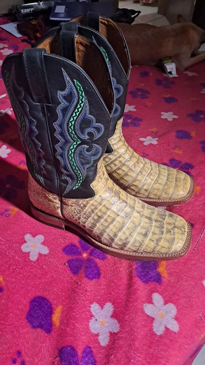 Bota jacomo jacaré. - Foto 3
