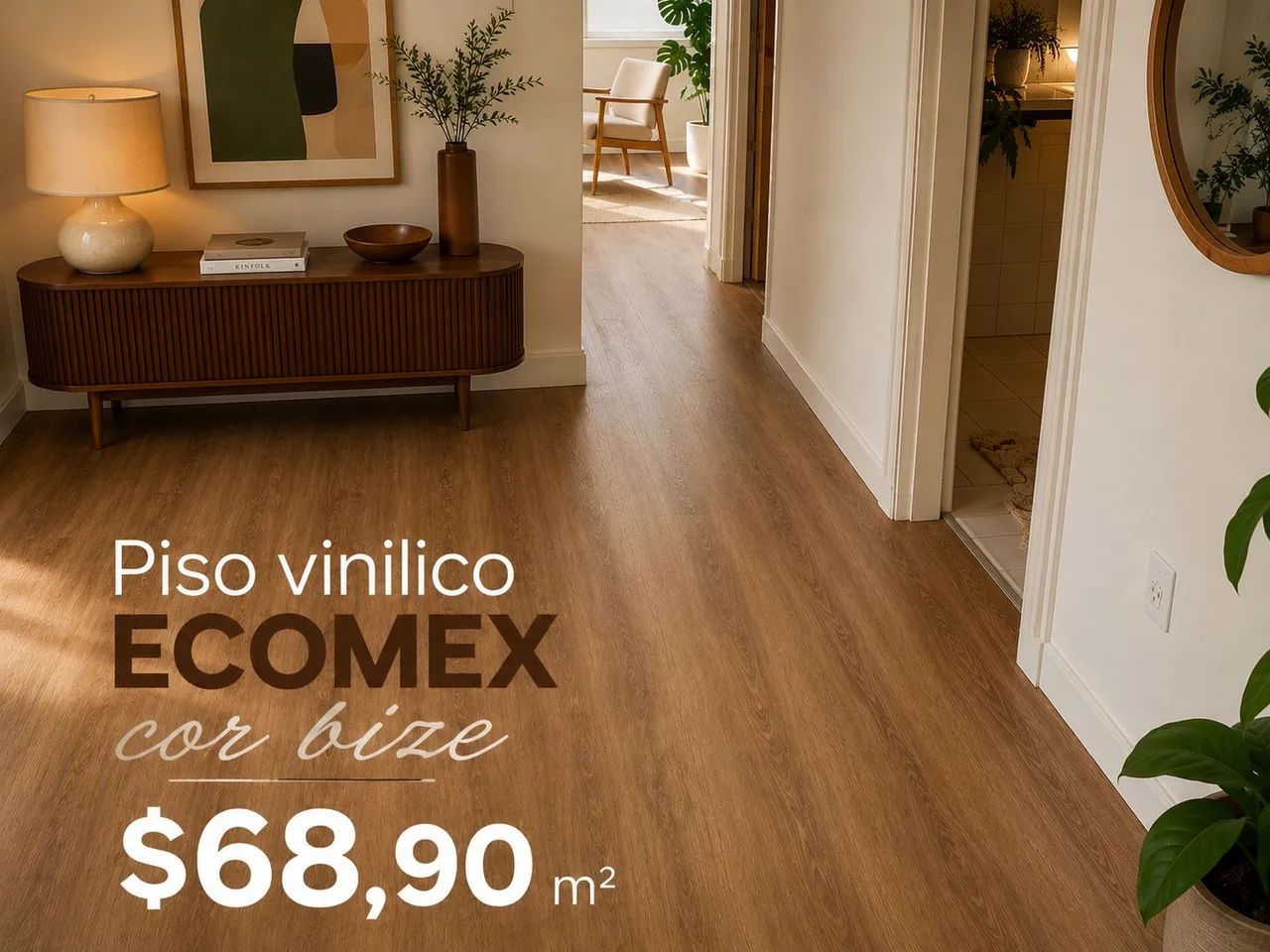 Piso vinilico  e laminado - Foto 3