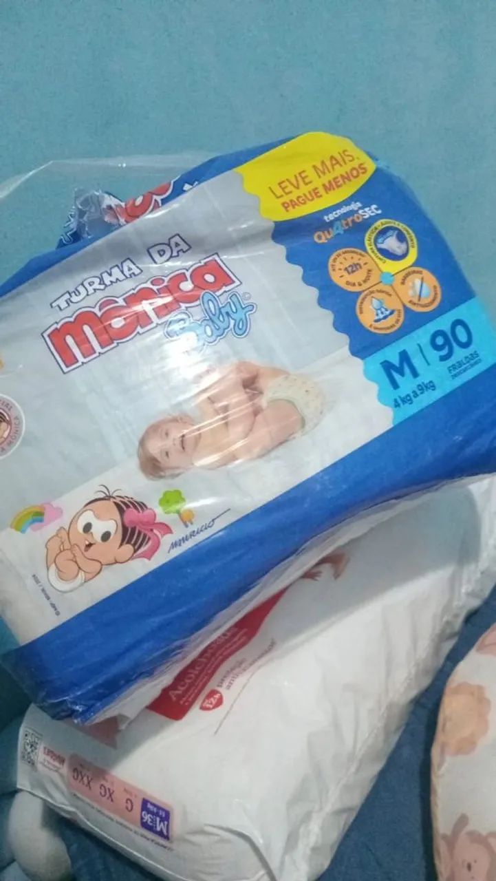 Fraldas descartáveis  - Foto 2