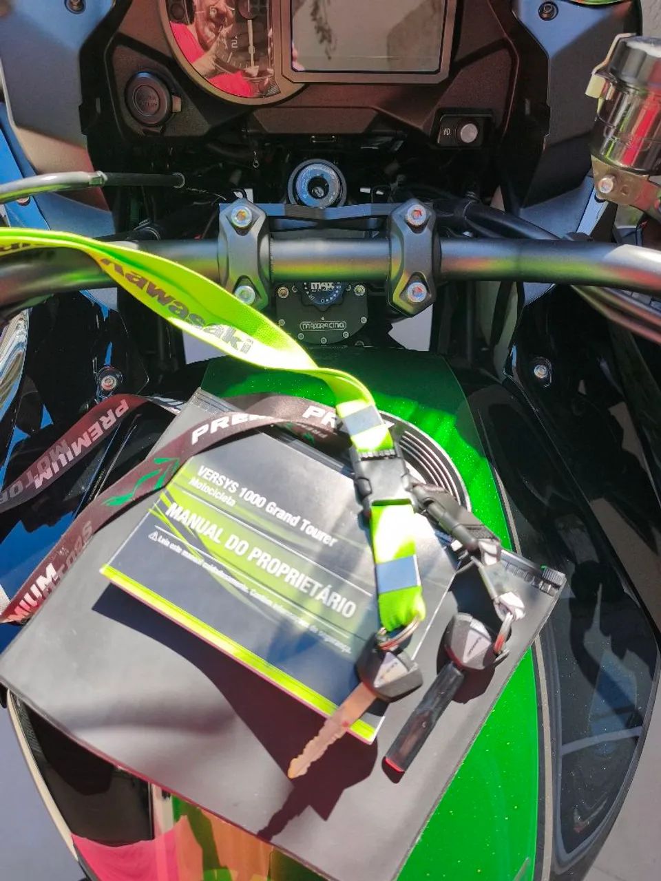 KAWASAKI VERSYS 1000 GRAND TOURER 21/21 - 23mil km - ÚNICO DONO - IMPECÁVEL  - Foto 11
