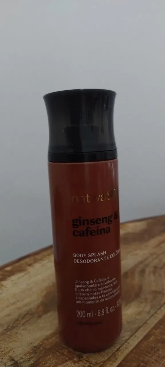 Boticário Cafeína e Ginseng Body Splash