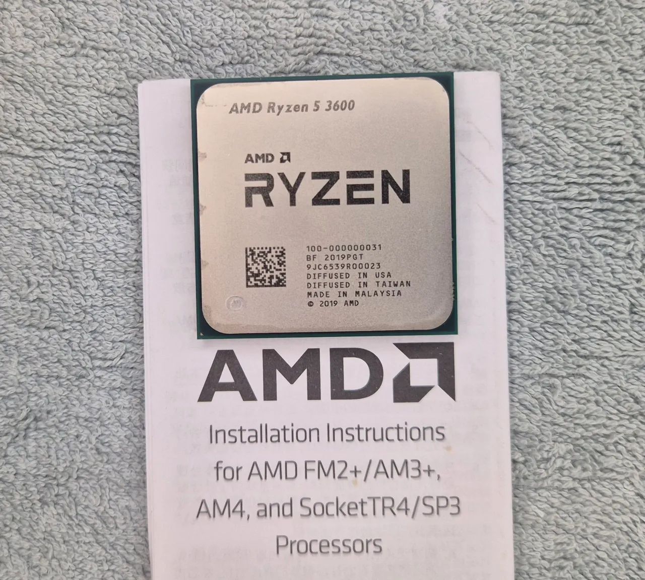 Processador AMD Ryzen 5 3600 (AM4) na caixa com cooler - Foto 5