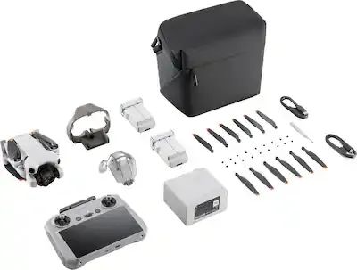DJI Mini 4 Pro Fly More Combo Plus + RC 2 com tela ? comprado nos EUA - Foto 3