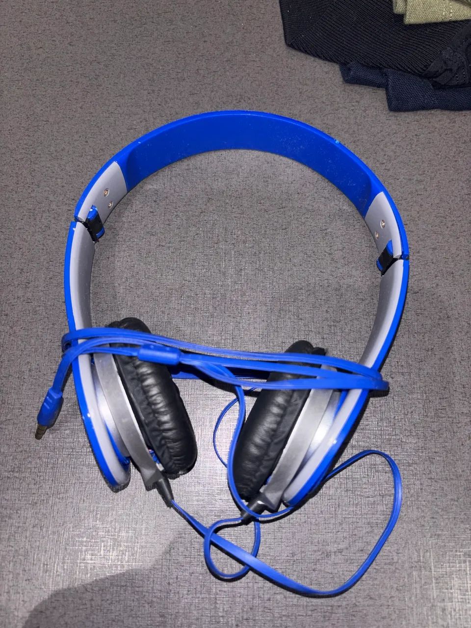 Fone de ouvido azul 451035564973107201