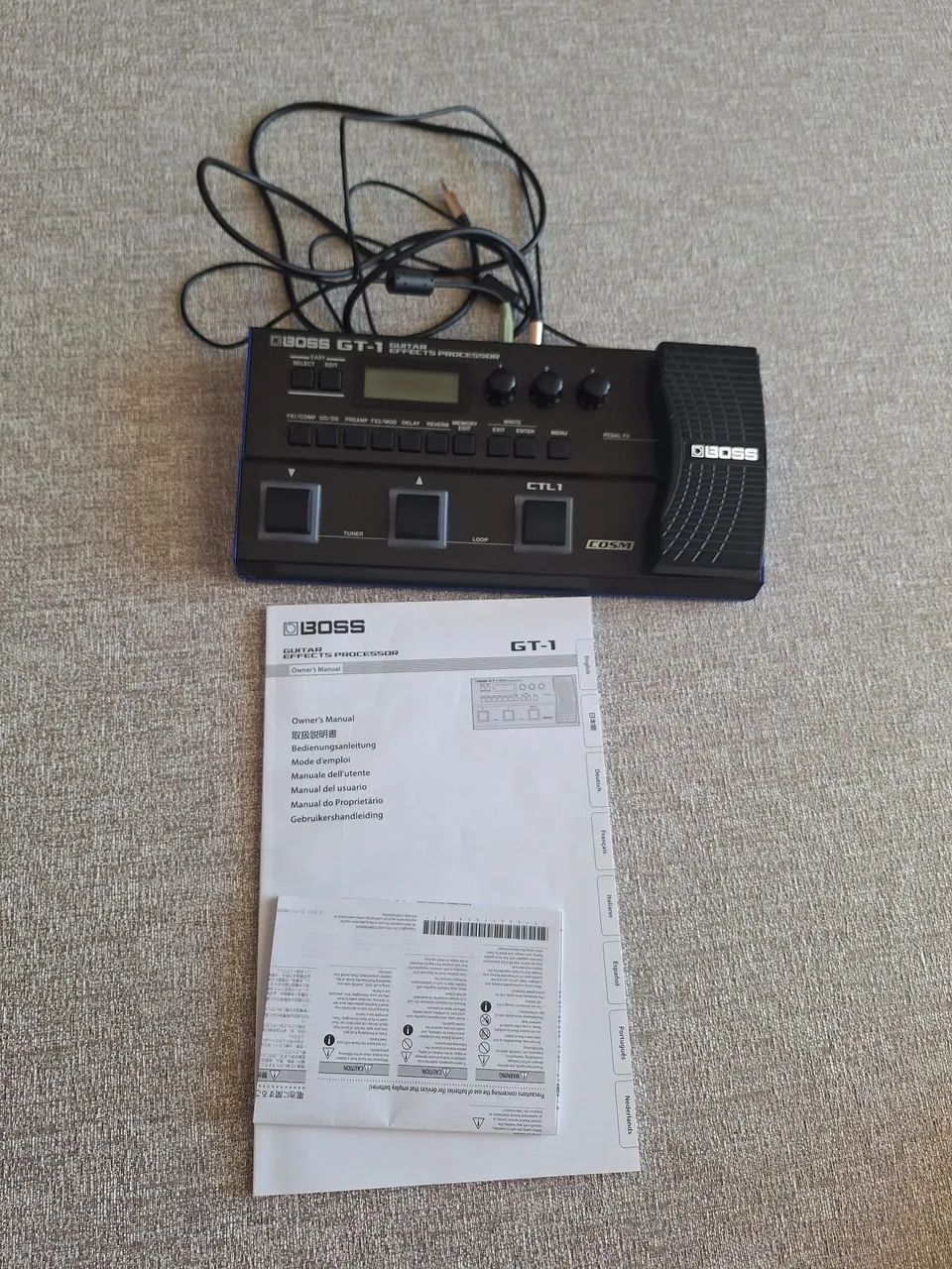 Pedaleira Boss GT-1 - Foto 3