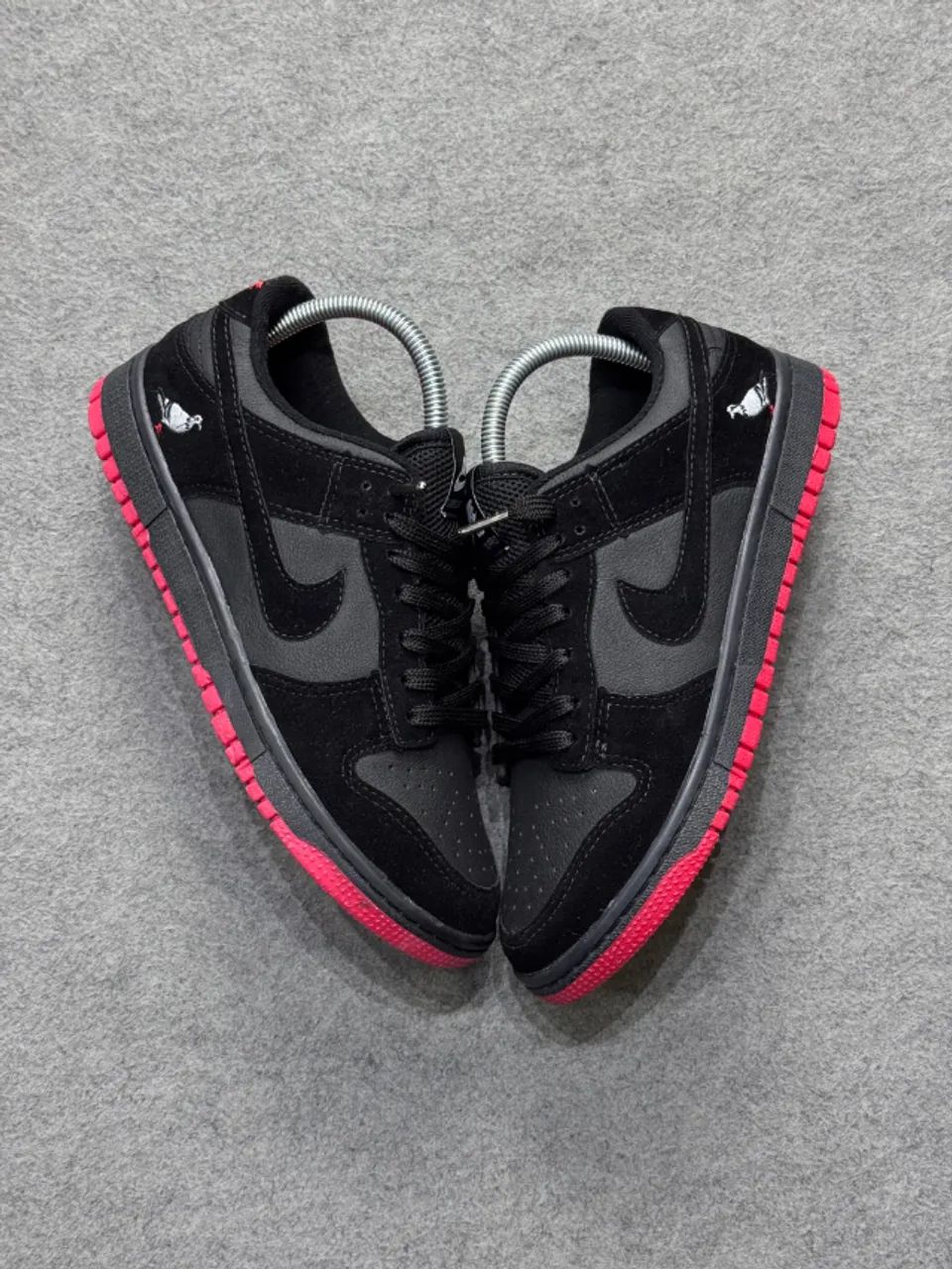 Tênis Nike SB Dunk Low Masculino Premium Cor: Black Red - Disponível 38 AO 43 - Foto 5
