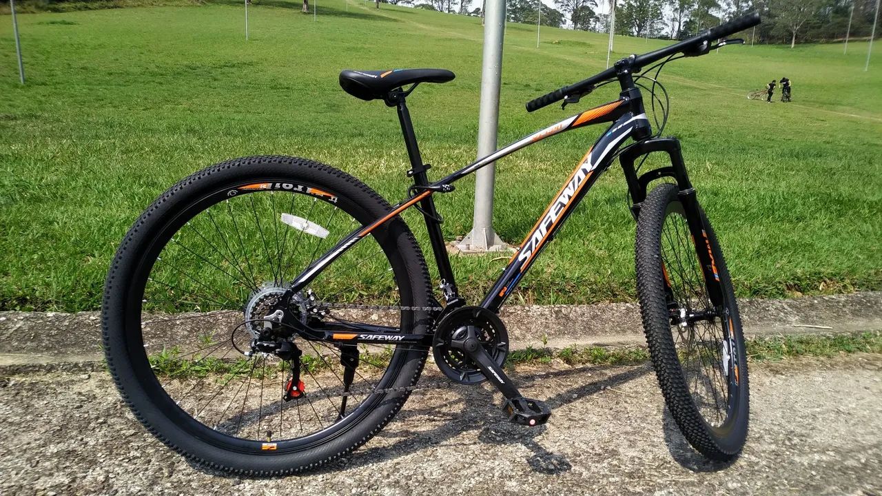 Vendo MTB aro 29, Freio a disco e kit shimano - Foto 3