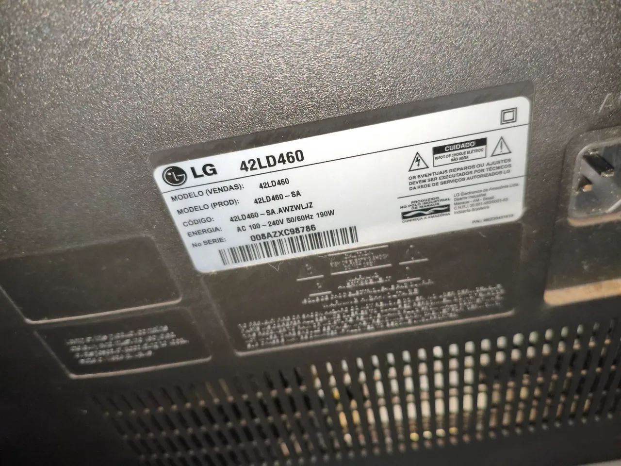 TV LG 42' LCD FULL HD  - Foto 2