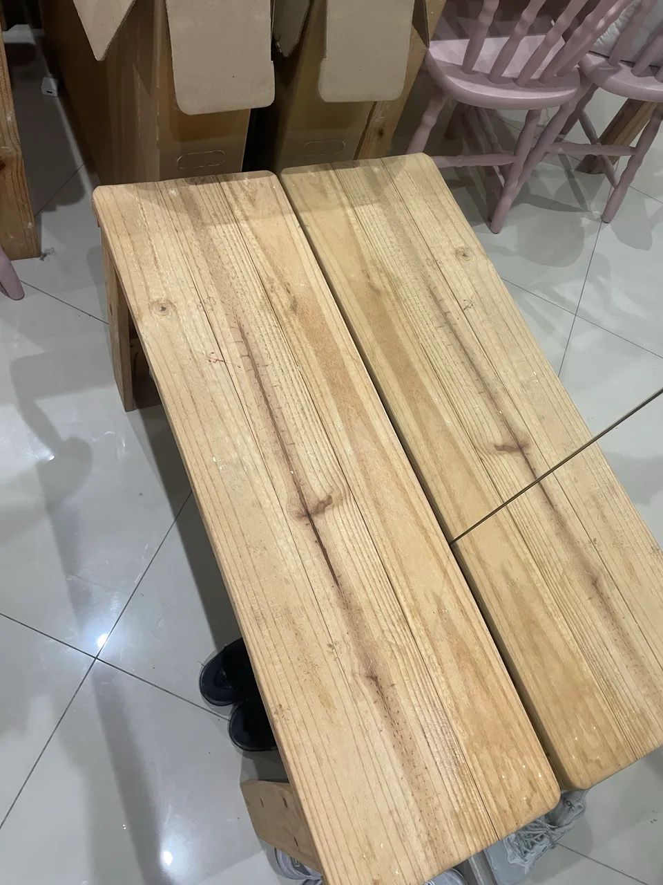 Mesa de Madeira Grande 