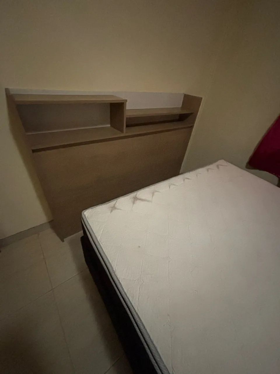 Cama box de casal com colchão e cabeceira - Foto 3