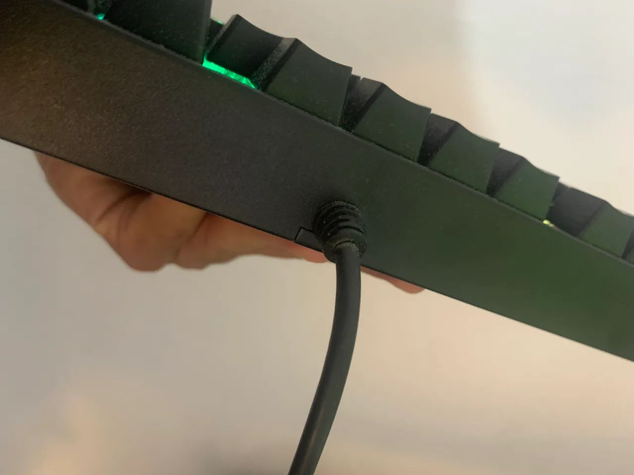 Teclado mecânico Kumara Redragon switch marrom - Foto 4