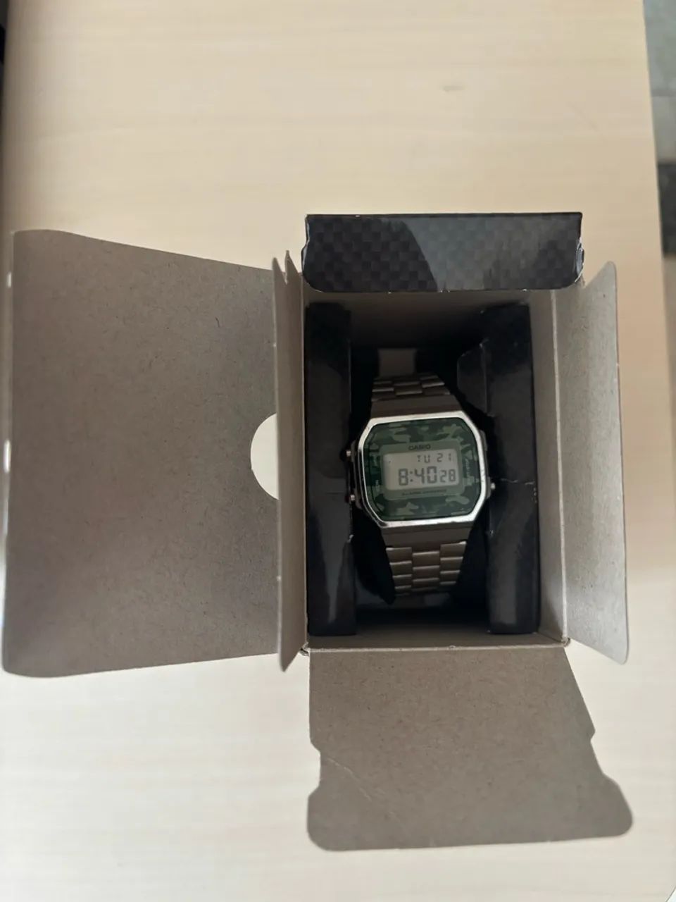 Relógio Casio digital modelo A168WEC-3DF