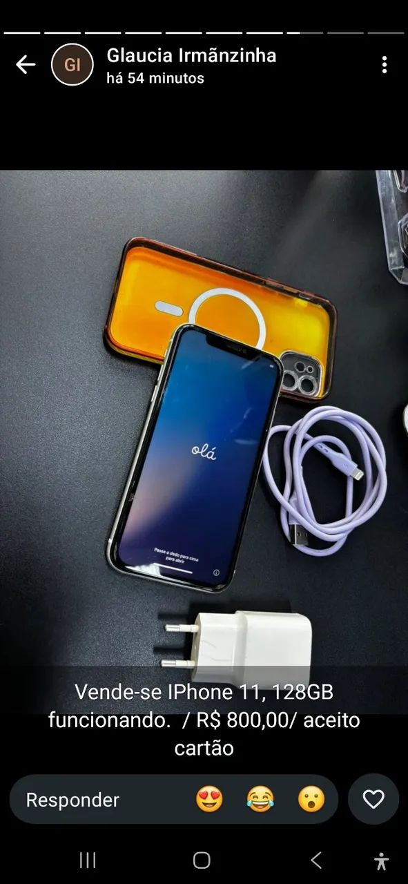 Celular IPhone 11 800$