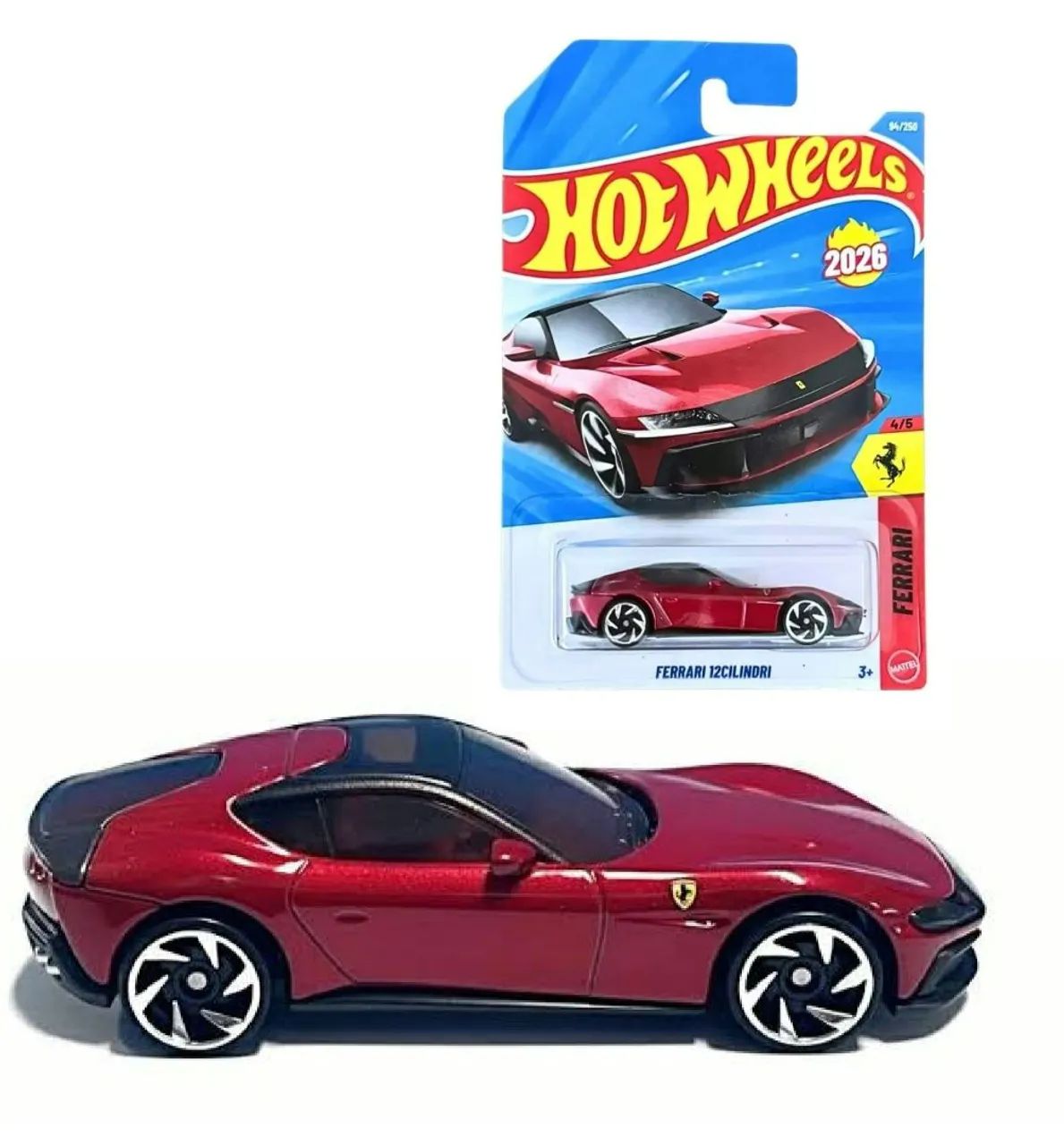 Hot Wheels Ferrari 12 Cilindris nova 2026 - Foto 2