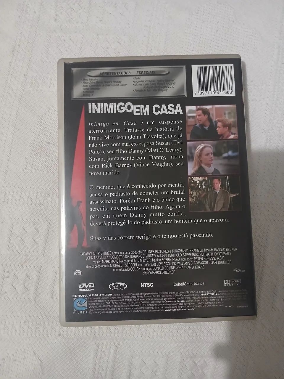 DVD - Inimigo em Casa - Foto 2
