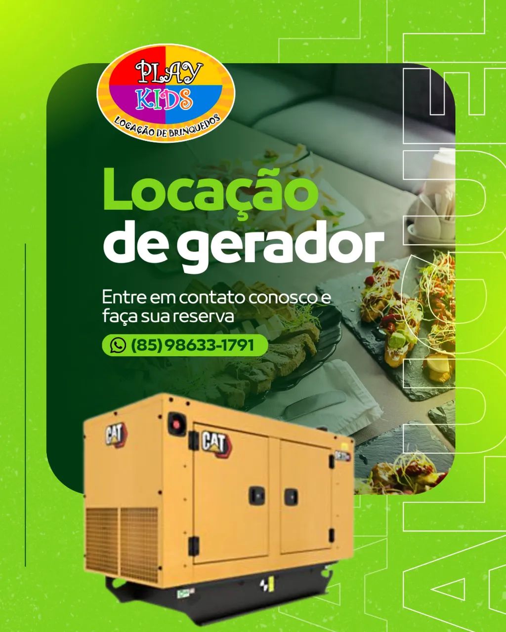 Locação de Gerador de Energia 