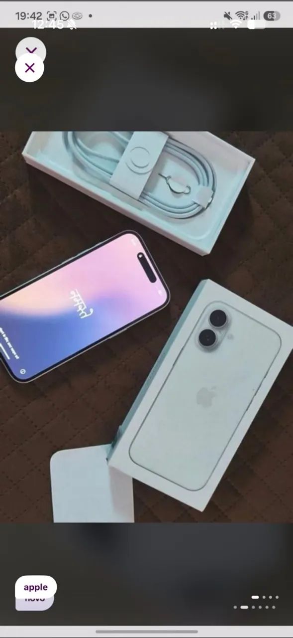 iPhone 16 128gb branco  - Foto 2