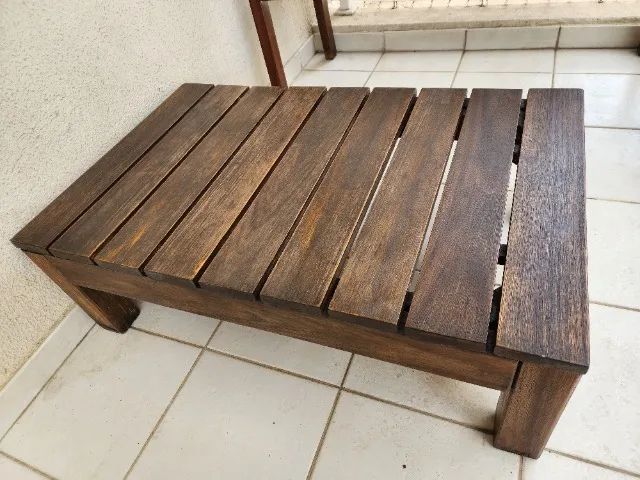 Mesa de Centro Tok&Stok Madeira