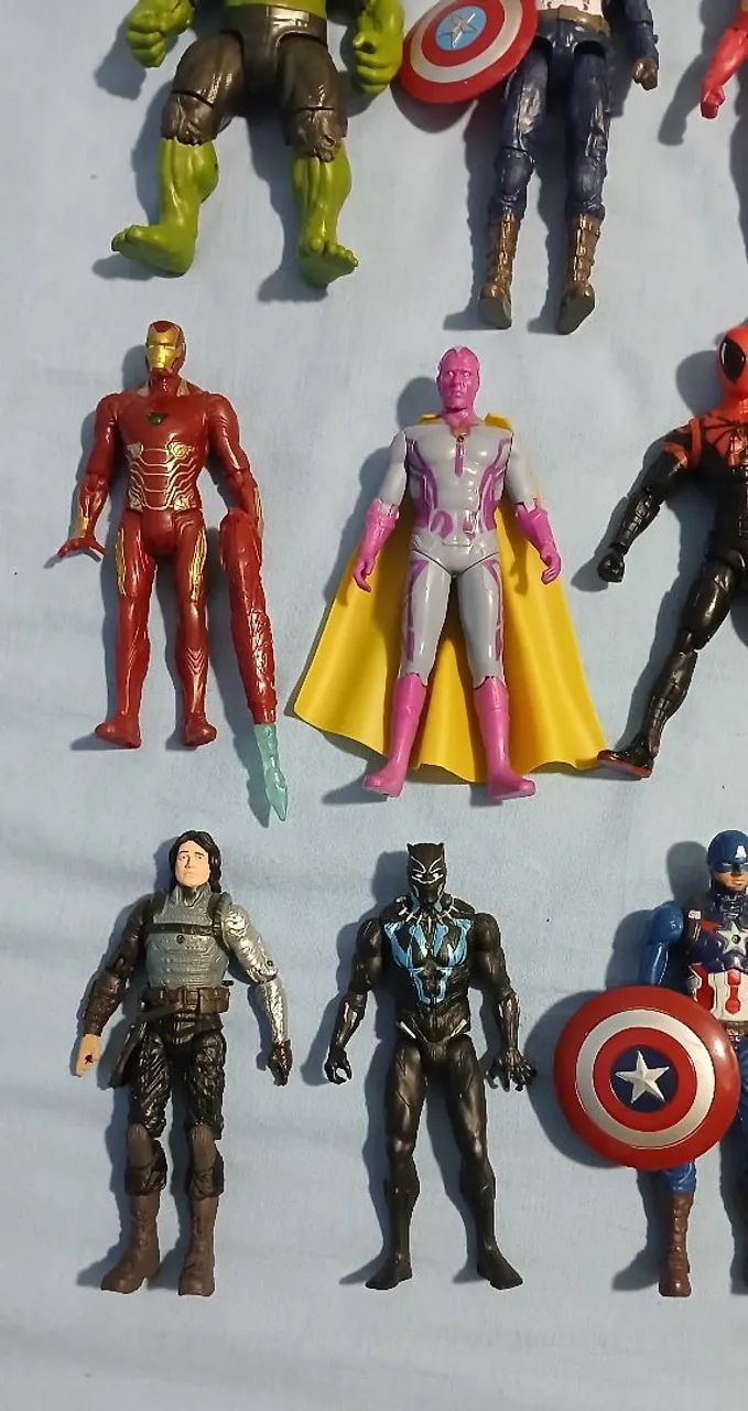 Bonecos marvel bootlegs lote - Foto 3