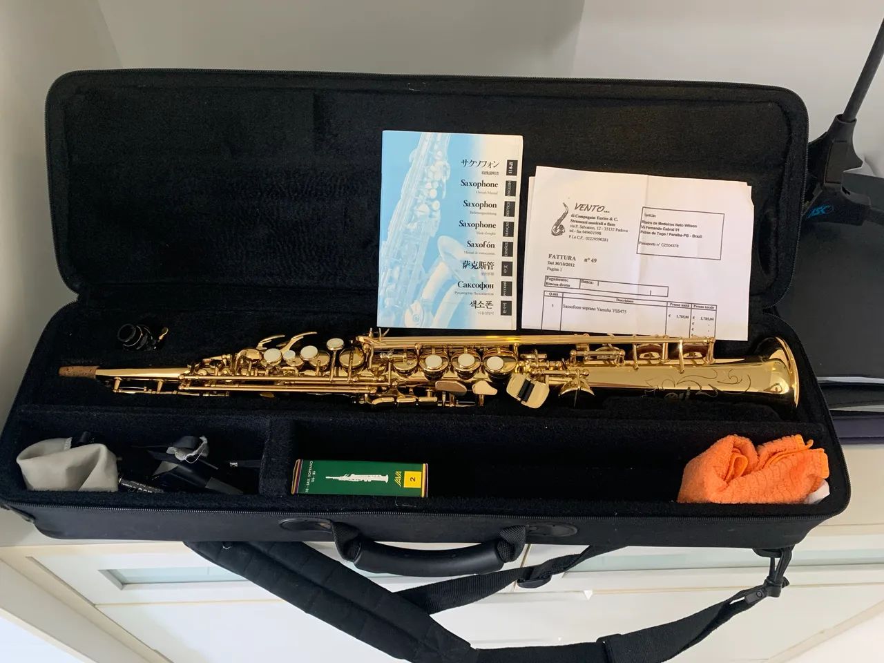 Sax Soprano yamaha YSS475