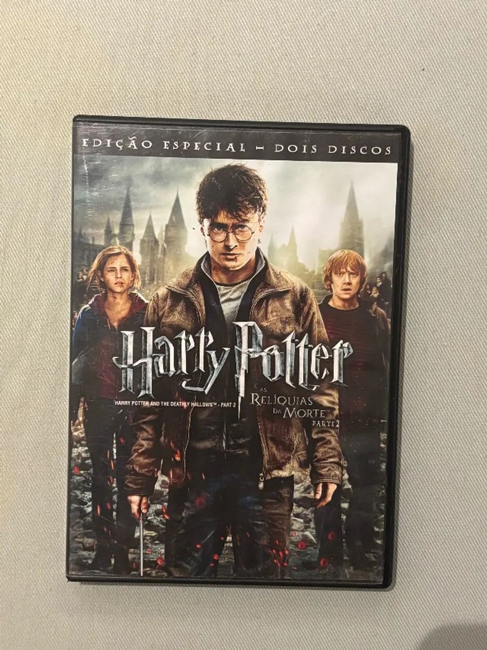 Harry Potter Relíquias da Morte PARTE 2 DVD Duplo